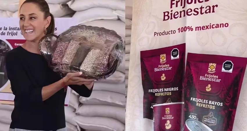 Ahora gobierno venderá Frijol del Bienestar, anuncia Sheinbaum
