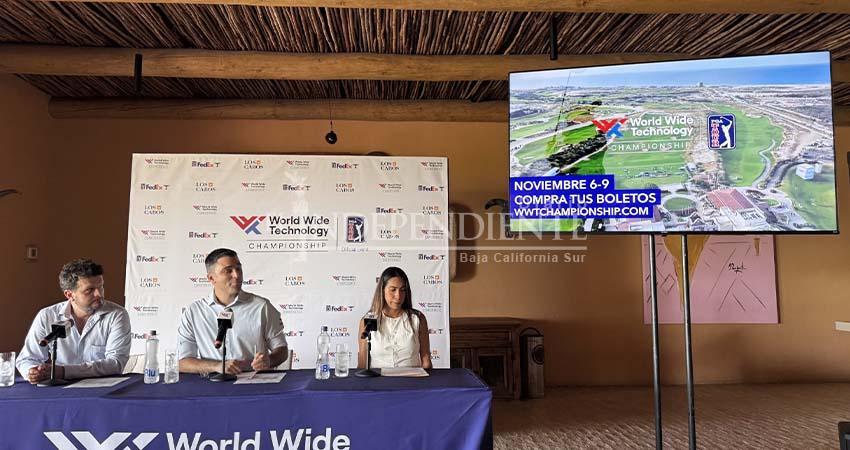 El World Wide Technology Championship anuncia tercera edición en Los Cabos