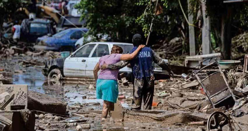 Suman 64 personas fallecidas y 65 no localizadas por lluvias en cinco estados, informa Protección Civil