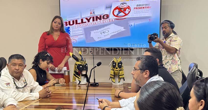 Detectan aumento de acoso escolar; lanza SIPINNA el programa “Luchando contra el bullying”