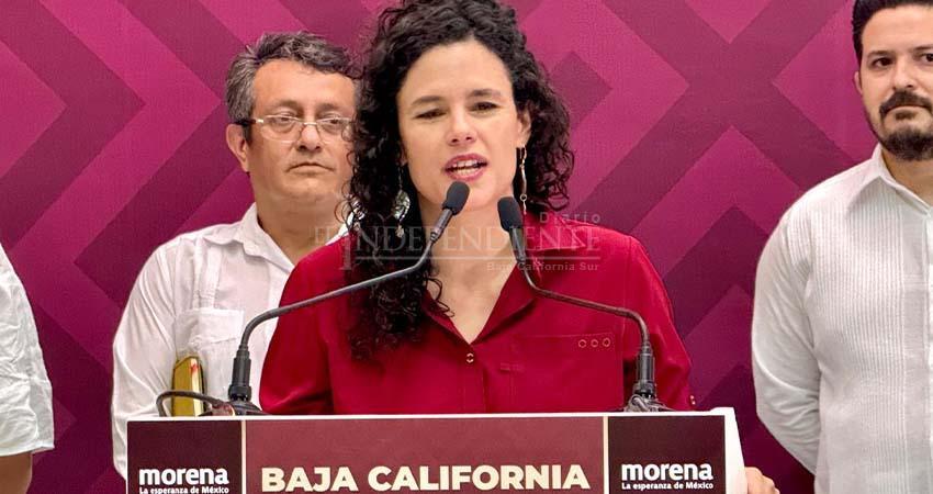 “El problema del PAN es que fueron gobiernos corruptos”: Luisa María Alcalde