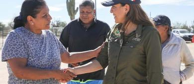 Supervisa Milena Quiroga avances de obras estratégicas para el desarrollo integral de La Paz