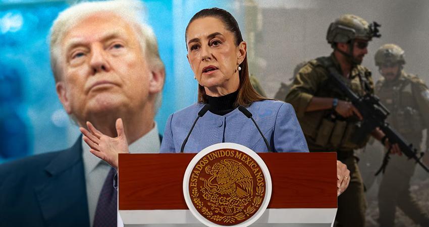 Sheinbaum: "no es una opción" una intervención de EE.UU. en territorio mexicano