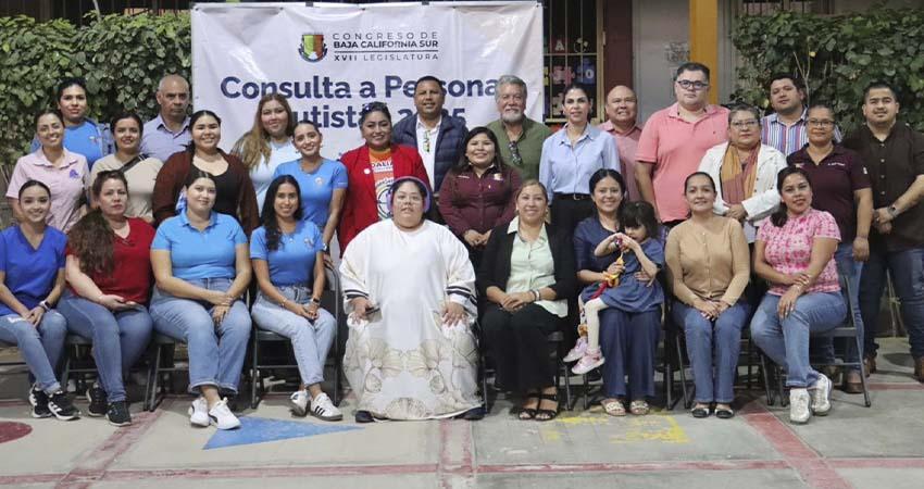 Se realiza en San José del Cabo la etapa consultiva de la Ley de Personas Autistas de BCS