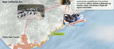Busca CONAGUA tomar acciones contra desvío de agua en Los Cabos; iniciaron proceso penal por dos aprovechamientos