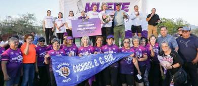 Milena Quiroga reconoce trayectoria de mujeres destacadas en el deporte