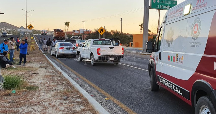 No cesan los accidentes en vías federales de Los Cabos