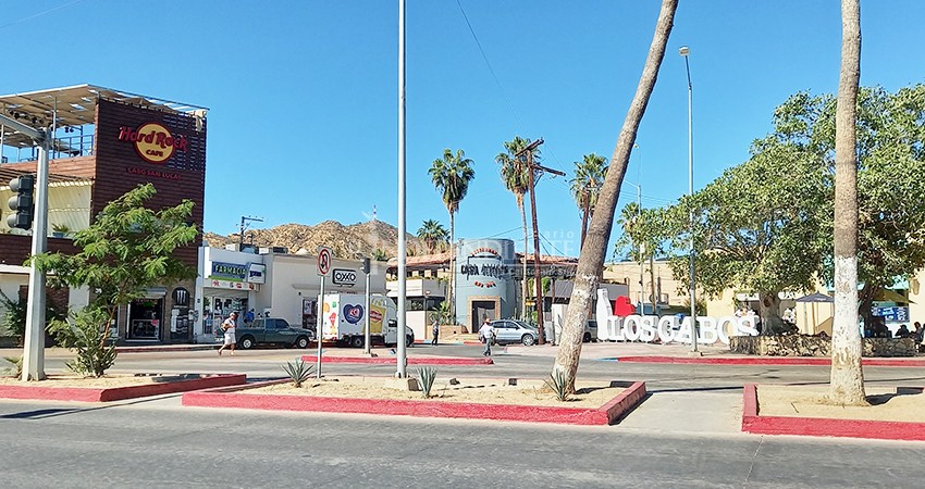 Sin visitantes la zona turística de Cabo San Lucas
