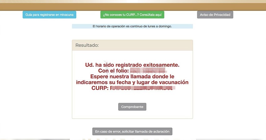 Pide paciencia delegada de Bienestar para registro de vacunación a mayores de 60