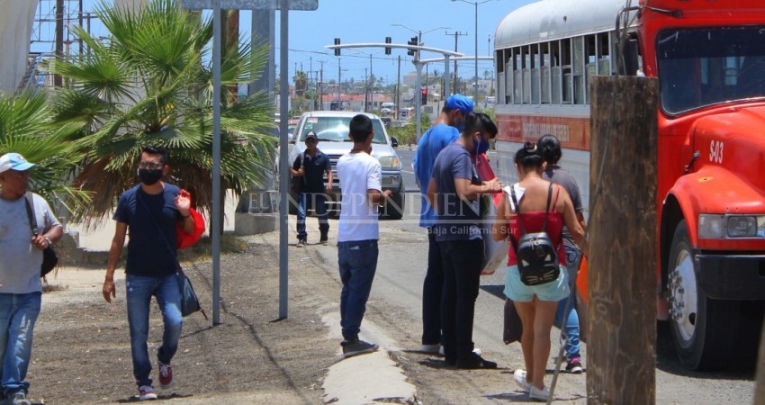 Insisten en no respetar medidas de salubridad en el transporte público  