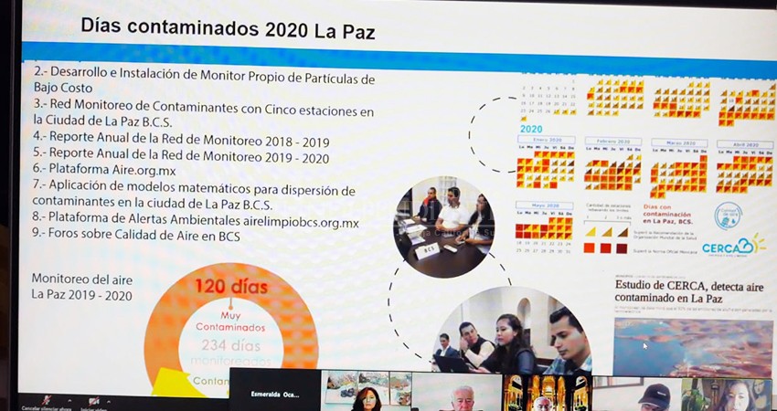 En 2020, La Paz tuvo 3 meses de contaminación intensa: CERCA