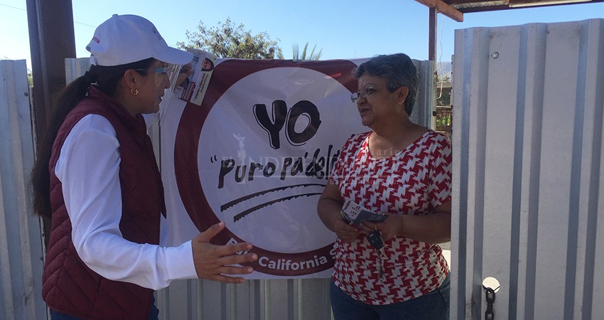 Se compromete Milena Quiroga a reactivar consejos municipales y fideicomiso para renovación de unidades del transporte