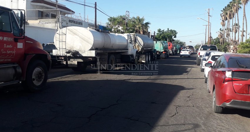 Paro de piperos provocó mayor disponibilidad de agua en las colonias del centro