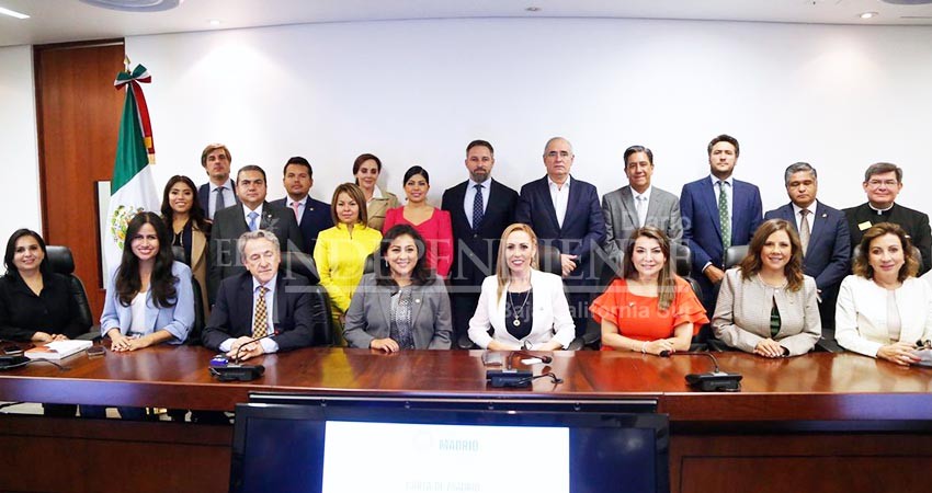 PAN de BCS se deslinda de reunión de senadores con VOX