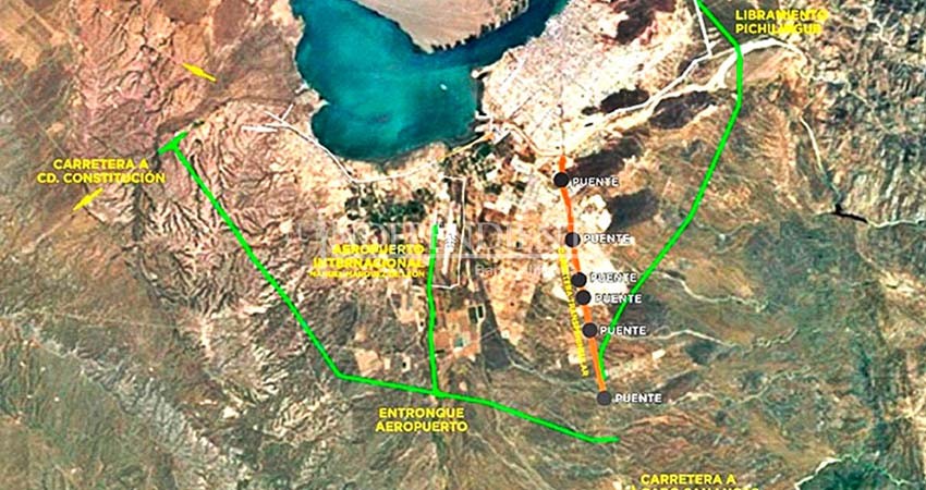 Libramiento "norte-sur" de La Paz costará más de 3 mil mdp: SEPUIM