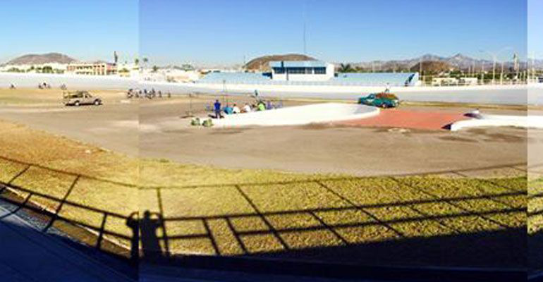 Listo el Velódromo de la ciudad de La Paz para el estatal de ciclismo de pista