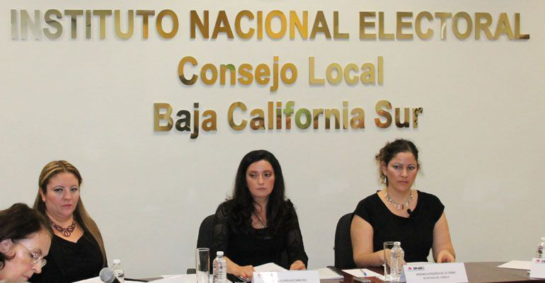 Las elecciones en BCS no están en riesgo asegura el INE Las elecciones en BCS no están en riesgo asegura el INE