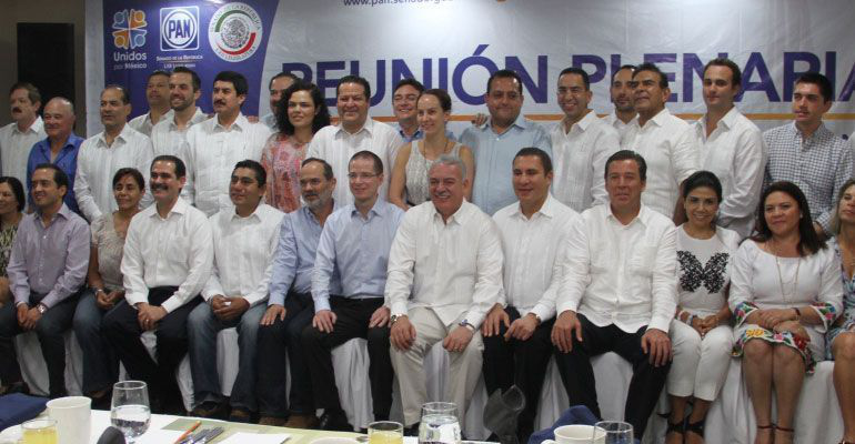 Agradece el Gobernador el apoyo de senadores del PAN con la entidad Agradece el Gobernador el apoyo de senadores del PAN con la entidad