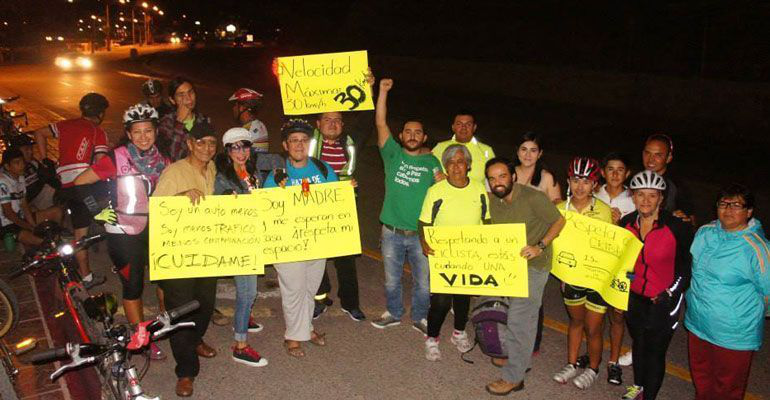 ¡Imparables los ciclistas! Buscan un malecón seguro para todos ¡Imparables los ciclistas! Buscan un malecón seguro para todos