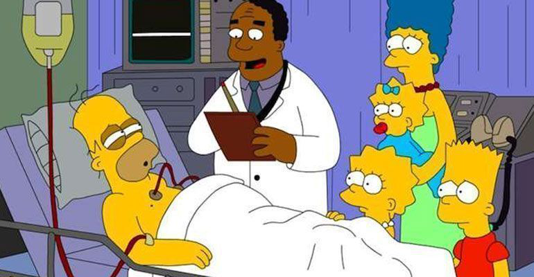 ¿homero Simpson 22 Años En Coma Diario El Independiente 