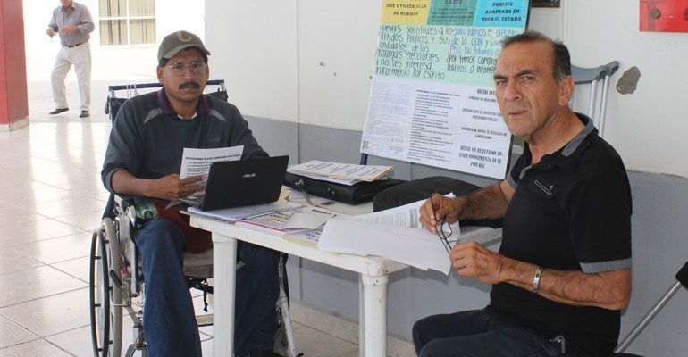 La CEDH no nos ha servido en nuestra lucha: Asociación de discapacitados La CEDH no nos ha servido en nuestra lucha: Asociación de discapacitados