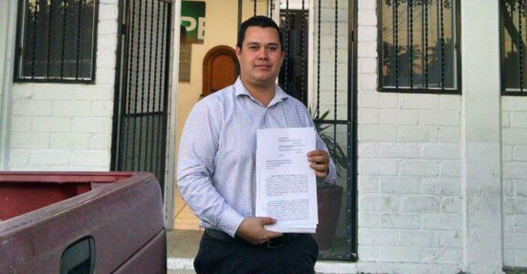 Impugna Fernando de la Toba proceso de elección del PRI en el Distrito II Impugna Fernando de la Toba proceso de elección del PRI en el Distrito II