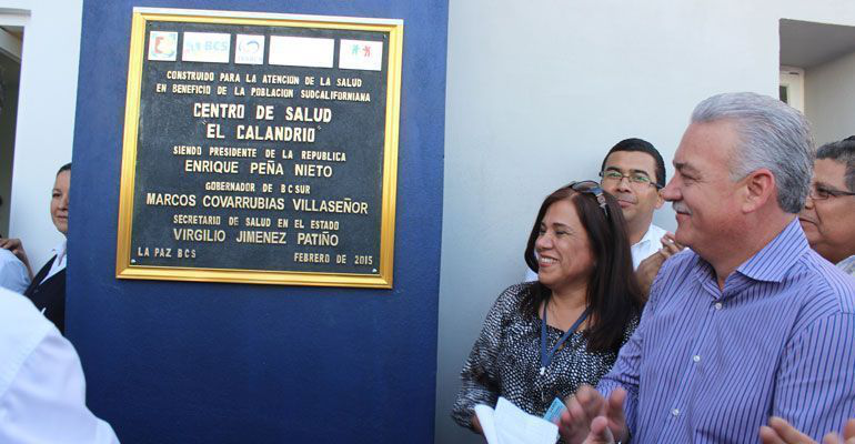 Entrega MCV el Centro de Salud El Calandrio; más de 10 mil personas se beneficarán con los servicios médicos