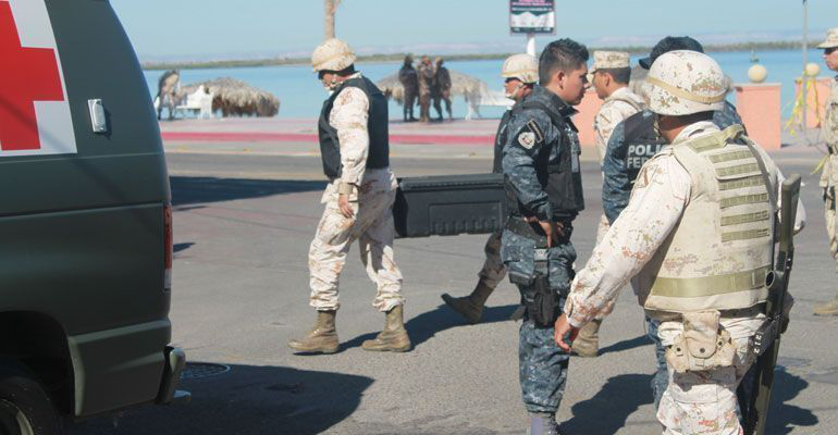 Cierran Malecón por hallazgo de dos granadas de fragmentación Cierran Malecón por hallazgo de dos granadas de fragmentación