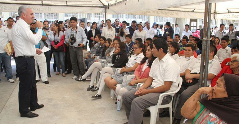 Inauguró MCV el plantel número 10 del CECYTE en Cd. Constitución