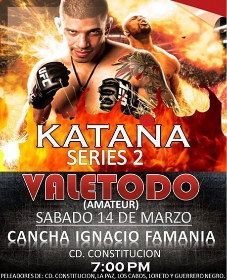 Gran cartelera de Artes Marciales Mixtas y Muay Thai