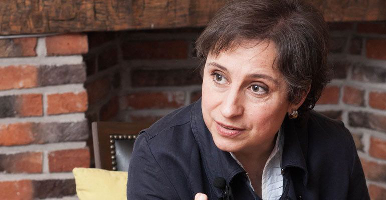 “Me siento fuerte... para dar la batalla” Aristegui “Me siento fuerte... para dar la batalla” Aristegui