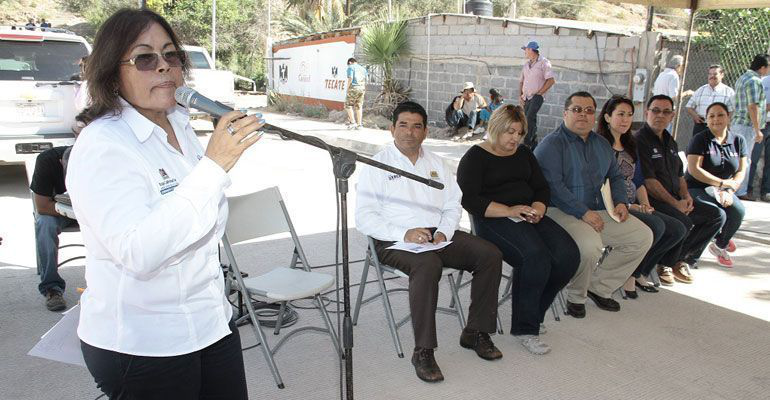 Entrega el Gobierno obras de infraestructura urbana a Mulegé Entrega el Gobierno obras de infraestructura urbana a Mulegé