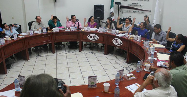 Acata el IEE resolución federal; Obligará a partidos políticos a postular dos o tres mujeres para candidatas a alcaldes Acata el IEE resolución federal; Obligará a partidos políticos a postular dos o tres mujeres para candidatas a alcaldes