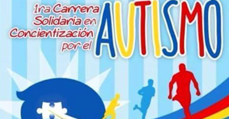 Convocan a la 1ra carrera solidaria en Concientización “Por el Autismo”  Convocan a la 1ra carrera solidaria en Concientización “Por el Autismo”