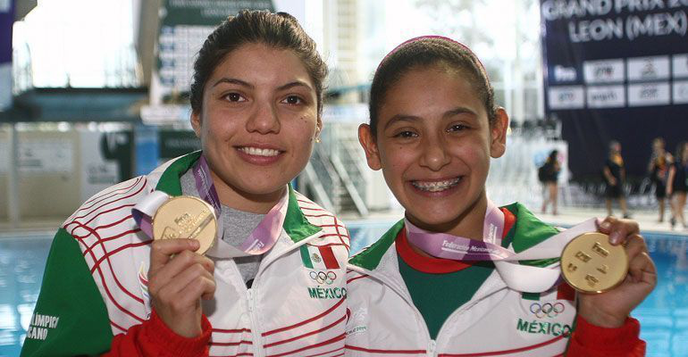 Sudcalifornianas Gaby Agúndez y Karla Rivas logran oro en plataforma 10m sincronizados femenil Sudcalifornianas Gaby Agúndez y Karla Rivas logran oro en plataforma 10m sincronizados femenil