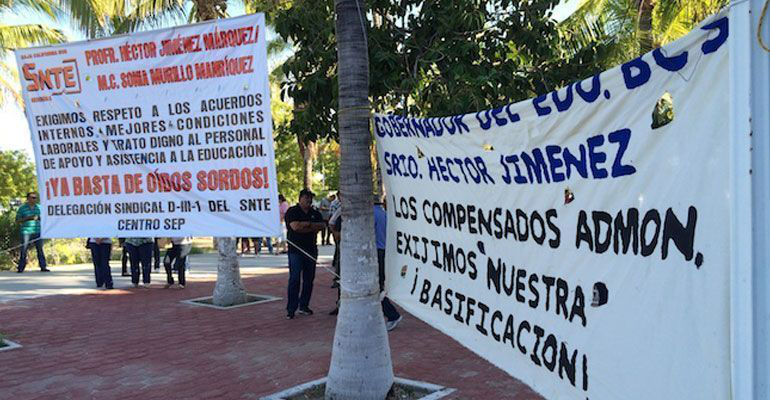 No habrá regreso a clases para más de 70 mil estudiantes de BCS asegura el CNTE No habrá regreso a clases para más de 70 mil estudiantes de BCS asegura el CNTE
