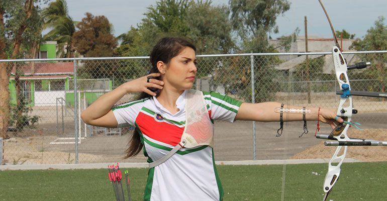 El equipo de Tiro con Arco del Pentathlon va rumbo a la Olimpiada Nacional