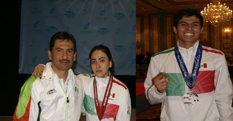 Más de 20 medallas logró Mexico en la Copa Norteamericana de Karate 2015