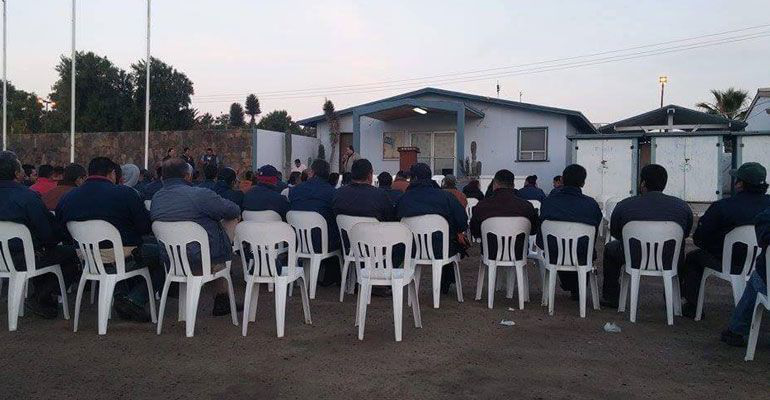 Estalló la huelga en la Exportadora de Sal de Guerrero Negro