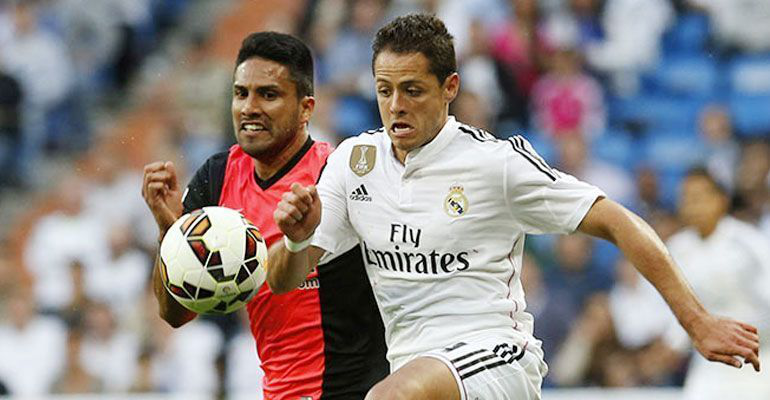 Buen partido del ‘Chicharito’ en goleada del Real Madrid Buen partido del ‘Chicharito’ en goleada del Real Madrid