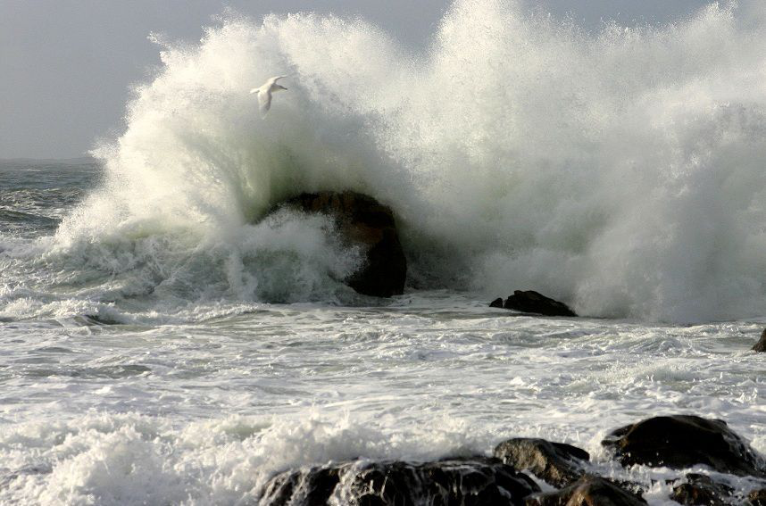 Continúa el mal tiempo en las costas por mar de fondo y fuerte oleaje en BCS