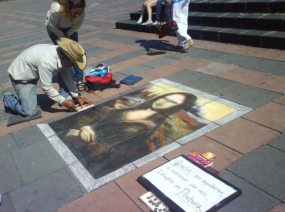 Arte al piso una tendencia plástica en la FILBo Arte al piso una tendencia plástica en la FILBo