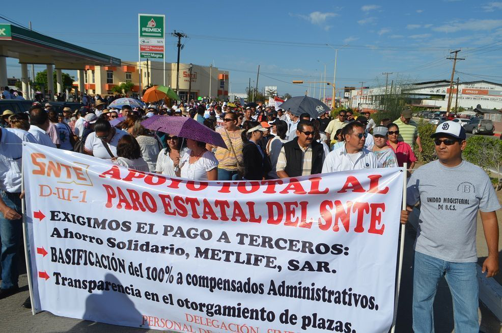 Continuará paro indefinido en escuelas de BCS Continuará paro indefinido en escuelas de BCS