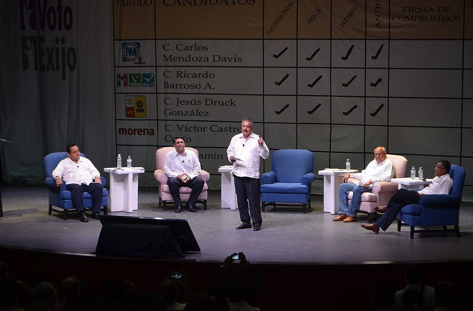 Fue exitosa la participación del candidato a la gubernatura,  Jesús Druk en el foro de COPARMEX Fue exitosa la participación del candidato a la gubernatura,  Jesús Druk en el foro de COPARMEX