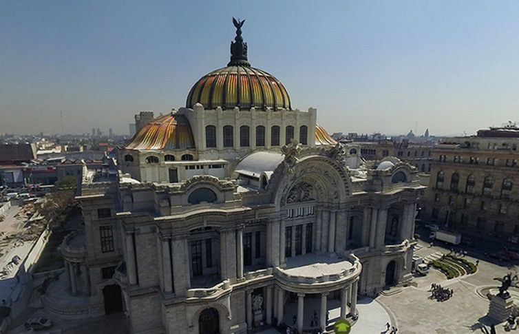 Lanzan recorrido virtual del Palacio de Bellas Artes