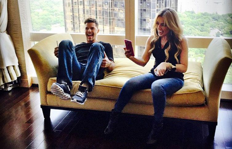 Thalía y Ricky Martin, unidos por el doblaje