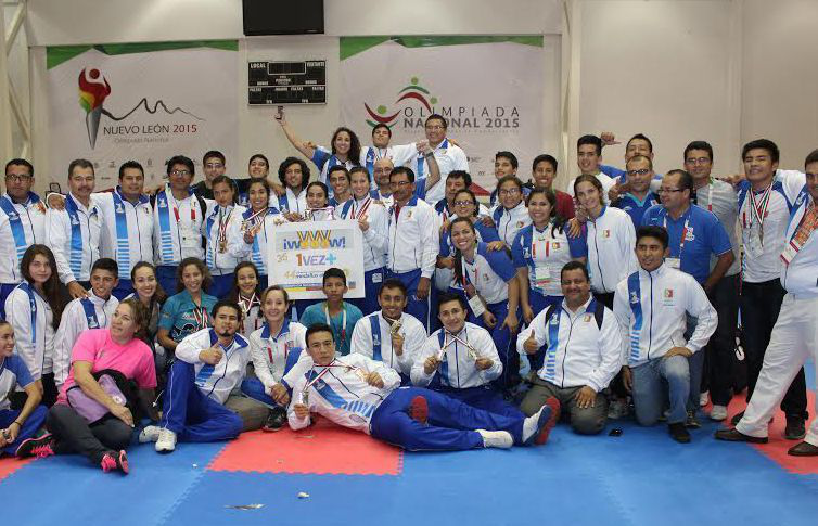 44 Medallas de Oro nuevo Record de BCS en Olimpiada Nacional