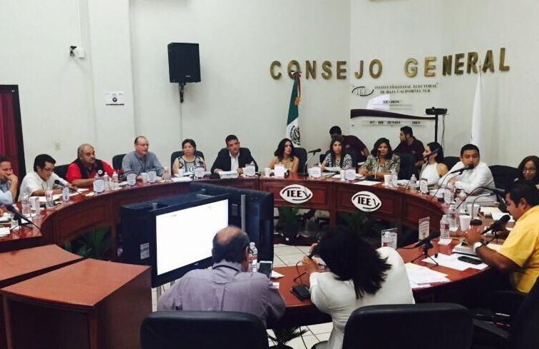 INICIÓ LA JORNADA ELECTORAL EN BCS INICIÓ LA JORNADA ELECTORAL EN BCS