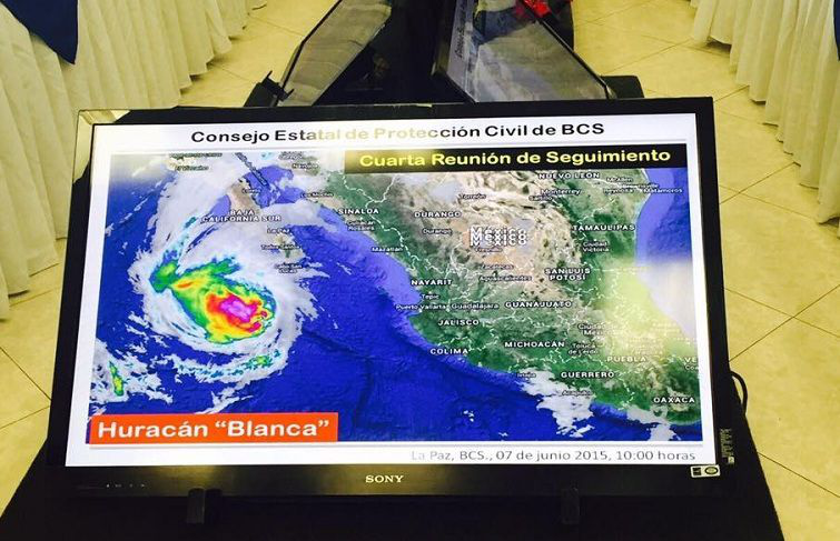 "BLANCA" se degrada, tocará Puerto San Carlos como tormenta tropical