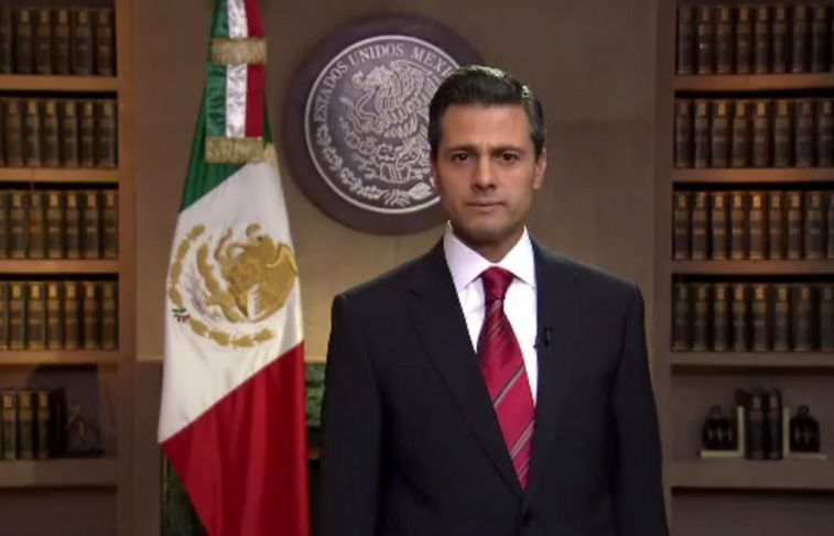 Por su parte EPN reconoció el triunfo de Carlos Mendoza Davis en BCS